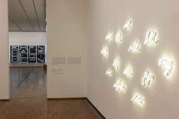 Brigitte Kowanz "Licht ist, was wir sehen" (Albertina, 18.7. - 16.11.2025) Foto: eSeL.at - Lorenz Seidler