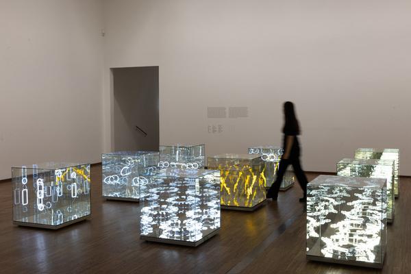 Brigitte Kowanz "Licht ist, was wir sehen" (Albertina, 18.7. - 16.11.2025) Foto: eSeL.at - Lorenz Seidler