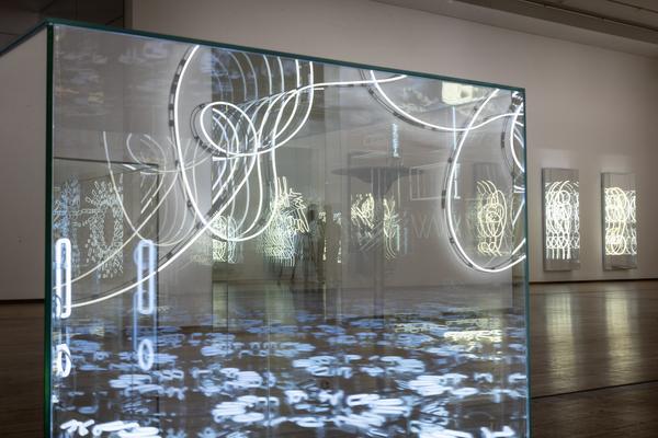 Brigitte Kowanz "Licht ist, was wir sehen" (Albertina, 18.7. - 16.11.2025) Foto: eSeL.at - Lorenz Seidler