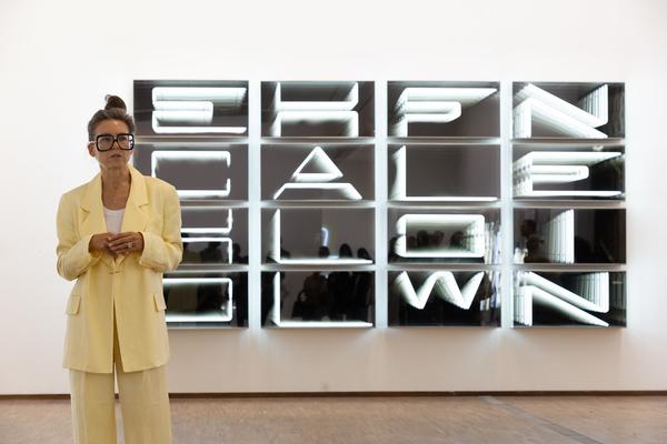 Brigitte Kowanz "Licht ist, was wir sehen" (Albertina, 18.7. - 16.11.2025) Foto: eSeL.at - Lorenz Seidler