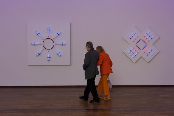 Brigitte Kowanz "Licht ist, was wir sehen" (Albertina, 18.7. - 16.11.2025) Foto: eSeL.at - Lorenz Seidler