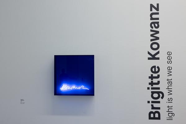 Brigitte Kowanz "Licht ist, was wir sehen" (Albertina, 18.7. - 16.11.2025) Foto: eSeL.at - Lorenz Seidler