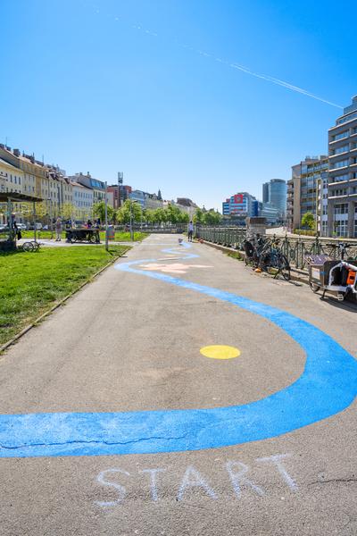 Creatives for Vienna – Making Spaces X Klima Biennale Wien: Bruno – Workshop „Let’s Bruno“ (Bruno-Pittermann-Platz, 24.04.2026) Foto: Wirtschaftsagentur Wien / eSeL.at - Joanna Pianka