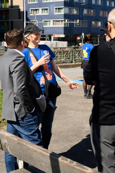 Creatives for Vienna – Making Spaces X Klima Biennale Wien: Bruno – Workshop „Let’s Bruno“ (Bruno-Pittermann-Platz, 24.04.2026) Foto: Wirtschaftsagentur Wien / eSeL.at - Joanna Pianka