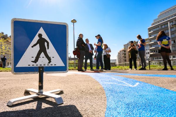 Creatives for Vienna – Making Spaces X Klima Biennale Wien: Bruno – Workshop „Let’s Bruno“ (Bruno-Pittermann-Platz, 24.04.2026) Foto: Wirtschaftsagentur Wien / eSeL.at - Joanna Pianka