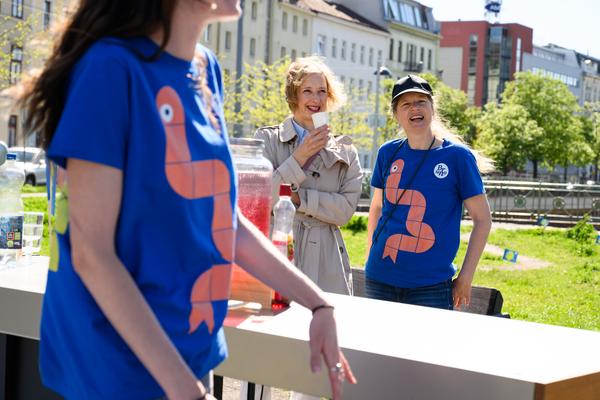 Creatives for Vienna – Making Spaces X Klima Biennale Wien: Bruno – Workshop „Let’s Bruno“ (Bruno-Pittermann-Platz, 24.04.2026) Foto: Wirtschaftsagentur Wien / eSeL.at - Joanna Pianka