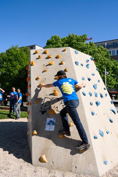 Creatives for Vienna – Making Spaces X Klima Biennale Wien: Bruno – Workshop „Let’s Bruno“ (Bruno-Pittermann-Platz, 24.04.2026) Foto: Wirtschaftsagentur Wien / eSeL.at - Joanna Pianka