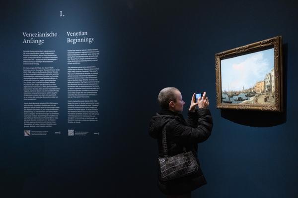 Canaletto &amp; Bellotto (Kunsthistorisches Museum, 24.3. - 6.9.2026) Foto: eSeL.at - Lorenz Seidler