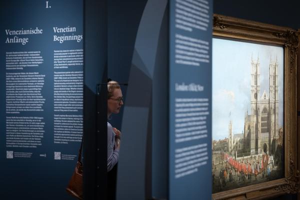 Canaletto &amp; Bellotto (Kunsthistorisches Museum, 24.3. - 6.9.2026) Foto: eSeL.at - Lorenz Seidler