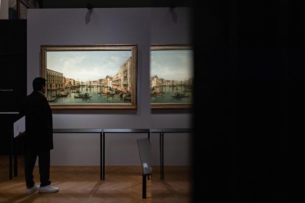 Canaletto &amp; Bellotto (Kunsthistorisches Museum, 24.3. - 6.9.2026) Foto: eSeL.at - Lorenz Seidler