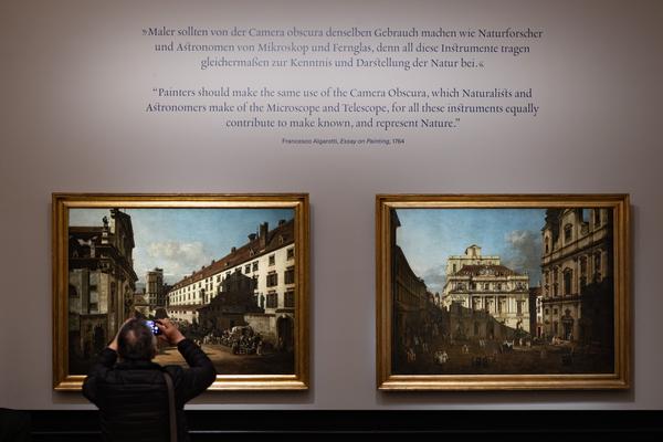 Canaletto &amp; Bellotto (Kunsthistorisches Museum, 24.3. - 6.9.2026) Foto: eSeL.at - Lorenz Seidler