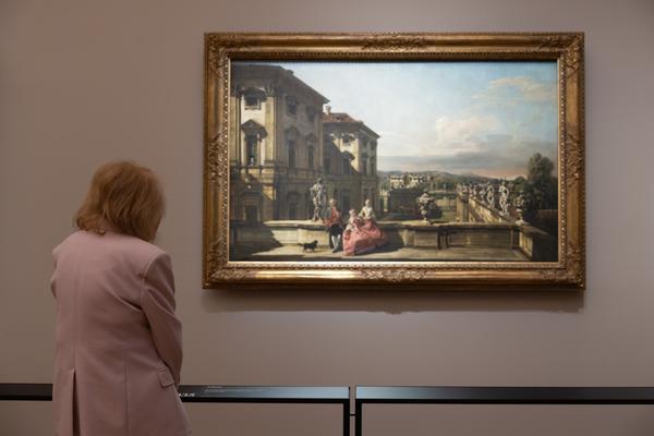Canaletto &amp; Bellotto (Kunsthistorisches Museum, 24.3. - 6.9.2026) Foto: eSeL.at - Lorenz Seidler