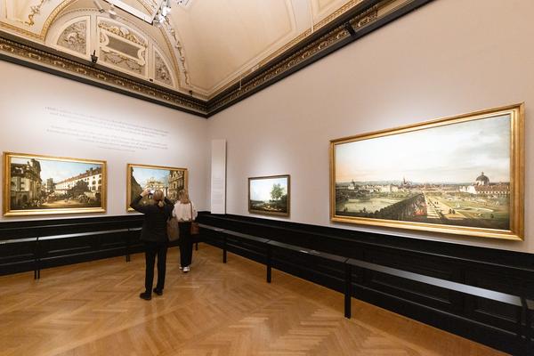 Canaletto &amp; Bellotto (Kunsthistorisches Museum, 24.3. - 6.9.2026) Foto: eSeL.at - Lorenz Seidler