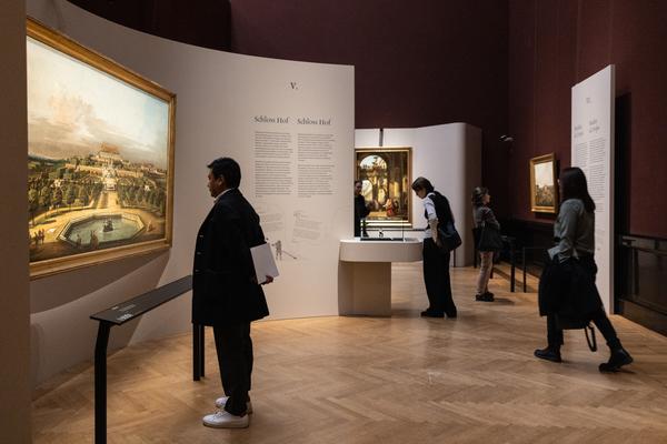 Canaletto &amp; Bellotto (Kunsthistorisches Museum, 24.3. - 6.9.2026) Foto: eSeL.at - Lorenz Seidler