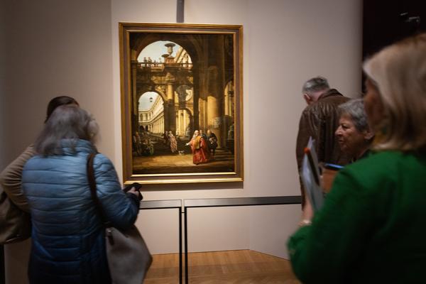 Canaletto &amp; Bellotto (Kunsthistorisches Museum, 24.3. - 6.9.2026) Foto: eSeL.at - Lorenz Seidler
