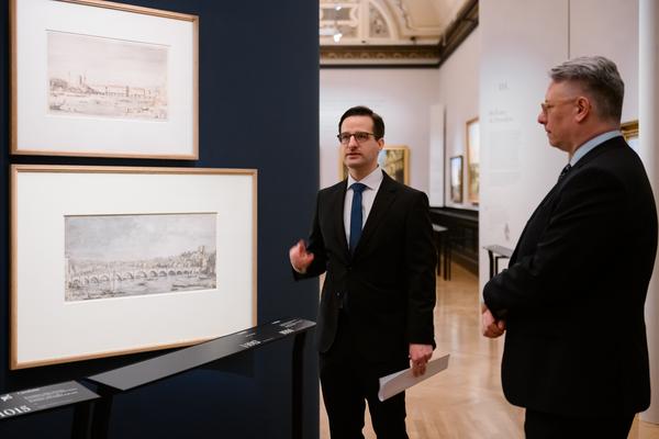 Canaletto &amp; Bellotto (Kunsthistorisches Museum, 24.3. - 6.9.2026) Foto: eSeL.at - Joanna Pianka