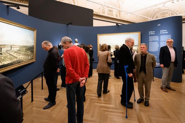 Canaletto &amp; Bellotto (Kunsthistorisches Museum, 24.3. - 6.9.2026) Foto: eSeL.at - Joanna Pianka