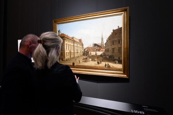 Canaletto &amp; Bellotto (Kunsthistorisches Museum, 24.3. - 6.9.2026) Foto: eSeL.at - Joanna Pianka