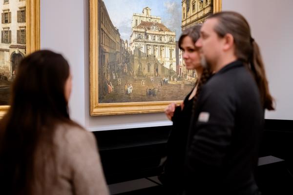 Canaletto &amp; Bellotto (Kunsthistorisches Museum, 24.3. - 6.9.2026) Foto: eSeL.at - Joanna Pianka