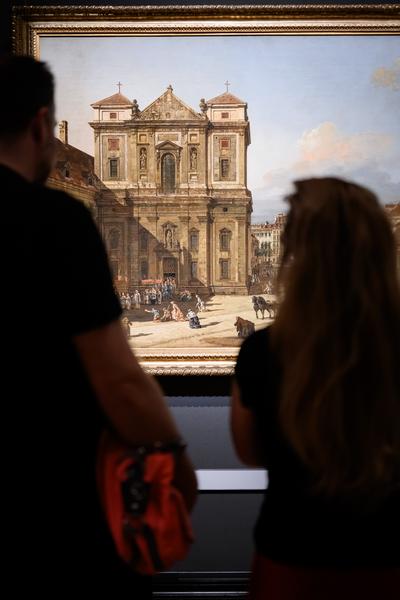 Canaletto &amp; Bellotto (Kunsthistorisches Museum, 24.3. - 6.9.2026) Foto: eSeL.at - Joanna Pianka