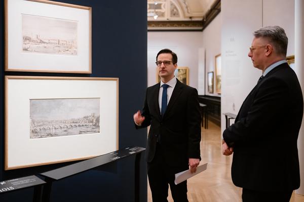 Canaletto &amp; Bellotto (Kunsthistorisches Museum, 24.3. - 6.9.2026) Foto: eSeL.at - Joanna Pianka