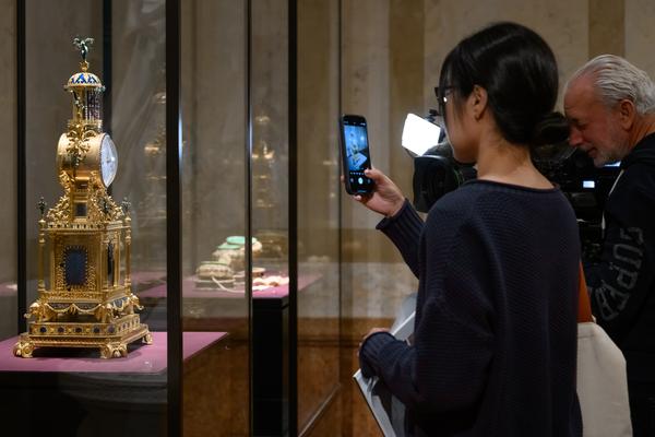 Chinesische Kunst aus der Verbotenen Stadt (KHM Goldener Saal Kunstkammer, 02.12.2025 - 06.04.2026) Foto: eSeL.at - Joanna Pianka