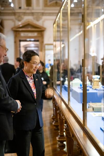 Chinesische Kunst aus der Verbotenen Stadt (KHM Goldener Saal Kunstkammer, 02.12.2025 - 06.04.2026) Foto: eSeL.at - Joanna Pianka