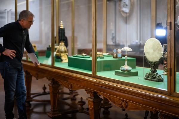 Chinesische Kunst aus der Verbotenen Stadt (KHM Goldener Saal Kunstkammer, 02.12.2025 - 06.04.2026) Foto: eSeL.at - Joanna Pianka