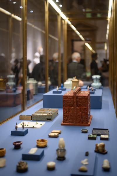 Chinesische Kunst aus der Verbotenen Stadt (KHM Goldener Saal Kunstkammer, 02.12.2025 - 06.04.2026) Foto: eSeL.at - Joanna Pianka