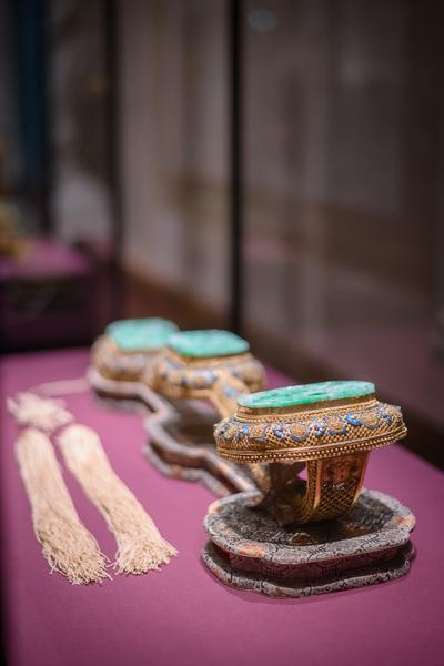 Chinesische Kunst aus der Verbotenen Stadt (KHM Goldener Saal Kunstkammer, 02.12.2025 - 06.04.2026) Foto: eSeL.at - Joanna Pianka