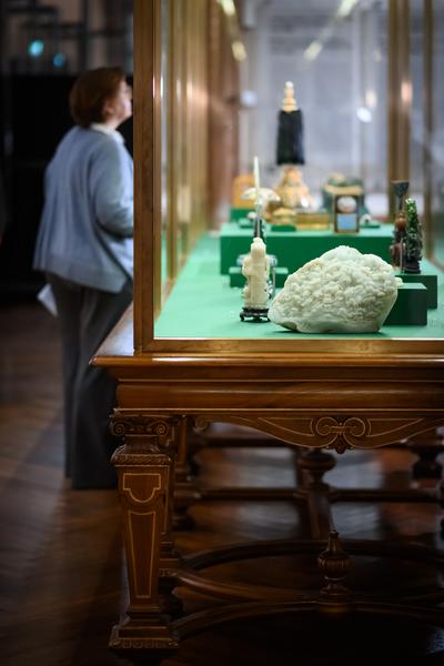 Chinesische Kunst aus der Verbotenen Stadt (KHM Goldener Saal Kunstkammer, 02.12.2025 - 06.04.2026) Foto: eSeL.at - Joanna Pianka