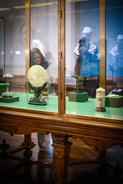 Chinesische Kunst aus der Verbotenen Stadt (KHM Goldener Saal Kunstkammer, 02.12.2025 - 06.04.2026) Foto: eSeL.at - Joanna Pianka