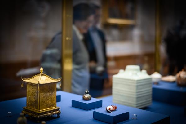 Chinesische Kunst aus der Verbotenen Stadt (KHM Goldener Saal Kunstkammer, 02.12.2025 - 06.04.2026) Foto: eSeL.at - Joanna Pianka