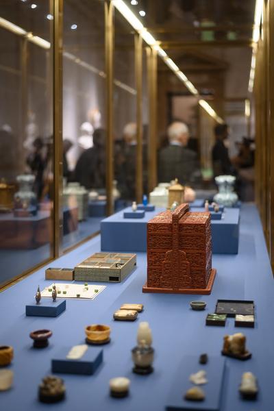 Chinesische Kunst aus der Verbotenen Stadt (KHM Goldener Saal Kunstkammer, 02.12.2025 - 06.04.2026) Foto: eSeL.at - Joanna Pianka