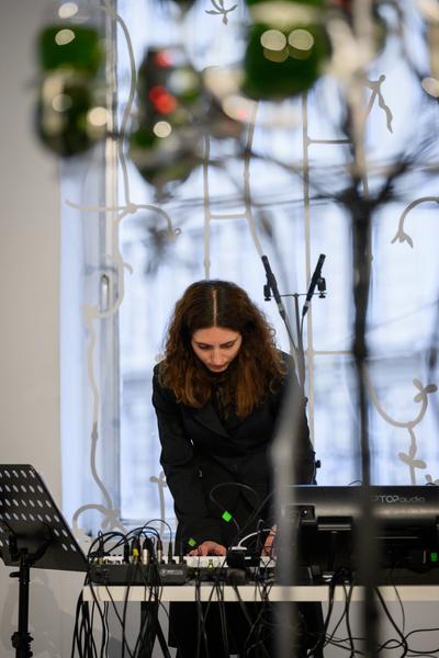 Choir of Kin – Photosynthesizer: Live Activation I (das weisse haus, 16.04.2026) Foto: eSeL.at - Joanna Pianka