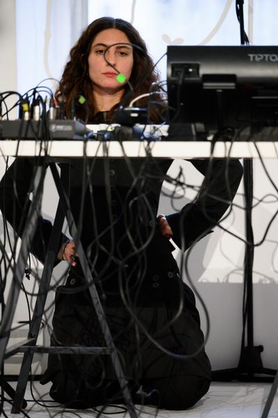 Choir of Kin – Photosynthesizer: Live Activation I (das weisse haus, 16.04.2026) Foto: eSeL.at - Joanna Pianka