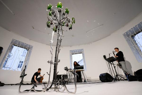 Choir of Kin – Photosynthesizer: Live Activation I (das weisse haus, 16.04.2026) Foto: eSeL.at - Joanna Pianka