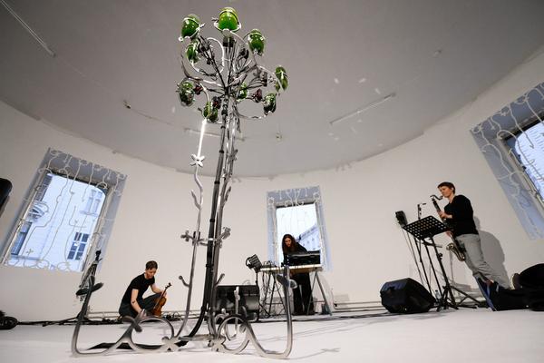 Choir of Kin – Photosynthesizer: Live Activation I (das weisse haus, 16.04.2026) Foto: eSeL.at - Joanna Pianka