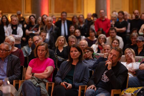 "Bitte liebt Schlingensief"  - Talk &amp; Eröffnung (MAK, 12.5.2026) Foto: eSeL.at - Lorenz Seidler