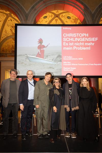 "Bitte liebt Schlingensief"  - Talk &amp; Eröffnung (MAK, 12.5.2026) Foto: eSeL.at - Lorenz Seidler