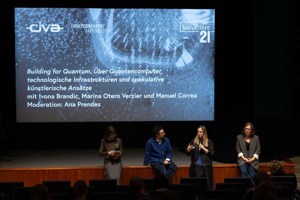 CIVA 2025: Building for Quantum: On Quantum Computing, Technological Infrastructures and Speculatevie Artistic Approaches  (Belvedere 21, 3.10.2025) Foto: eSeL.at - Lorenz Seidler