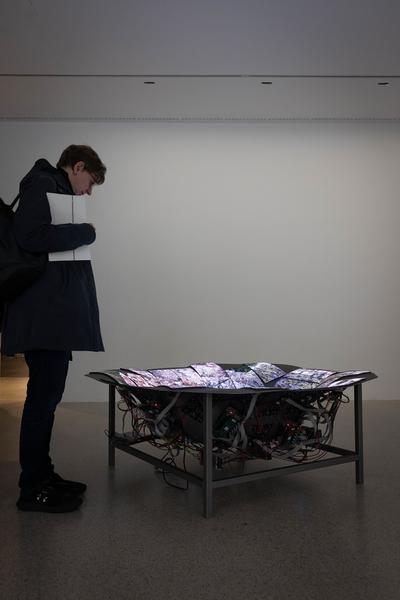 Claudia Pagès Rabal "Feudal Holes" (mumok, 4.12.2025 - 31.5.2026) Foto: eSeL.at - Lorenz Seidler
