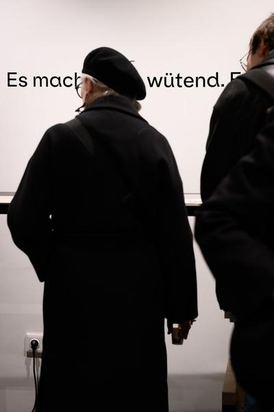 Community Museum &quot;Auch das waren wir&quot; (Goethehof, 05.11. - 05.12.2025) Foto: eSeL.at - Joanna Pianka