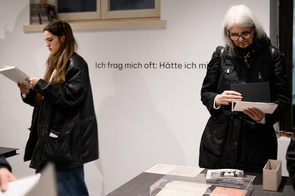 Community Museum &quot;Auch das waren wir&quot; (Goethehof, 05.11. - 05.12.2025) Foto: eSeL.at - Joanna Pianka