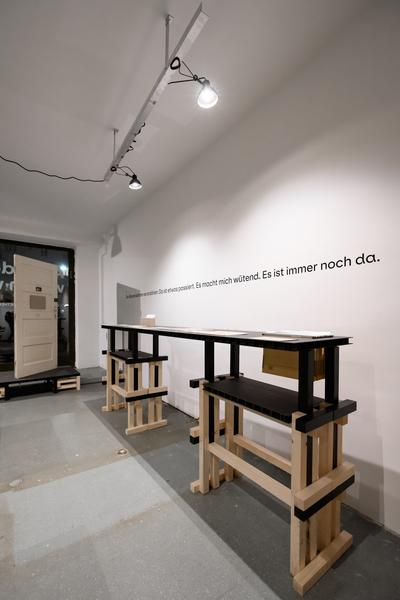 Community Museum &quot;Auch das waren wir&quot; (Goethehof, 05.11. - 05.12.2025) Foto: eSeL.at - Joanna Pianka