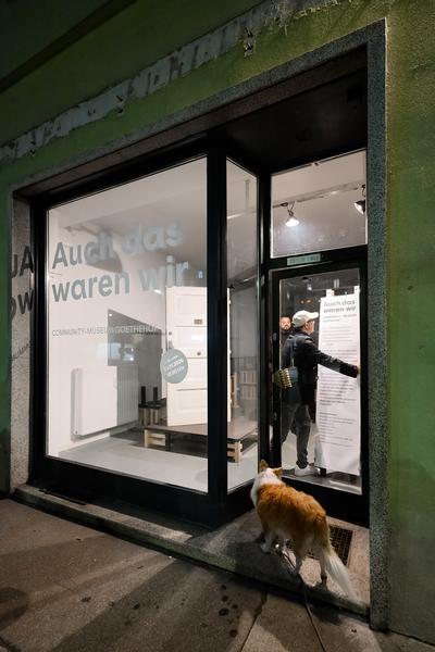 Community Museum &quot;Auch das waren wir&quot; (Goethehof, 05.11. - 05.12.2025) Foto: eSeL.at - Joanna Pianka