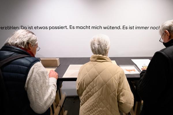 Community Museum "Auch das waren wir" (Goethehof, 05.11. - 05.12.2025) Foto: eSeL.at - Joanna Pianka