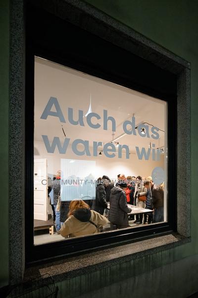 Community Museum "Auch das waren wir" (Goethehof, 05.11. - 05.12.2025) Foto: eSeL.at - Joanna Pianka