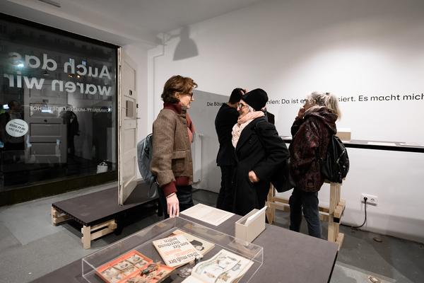 Community Museum "Auch das waren wir" (Goethehof, 05.11. - 05.12.2025) Foto: eSeL.at - Joanna Pianka