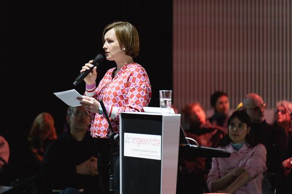 Public Symposium Crafting Data - Material Practices in Art and AI (Universität für angewandte Kunst, 27.01.2026) Foto: eSeL.at - Robert Puteanu